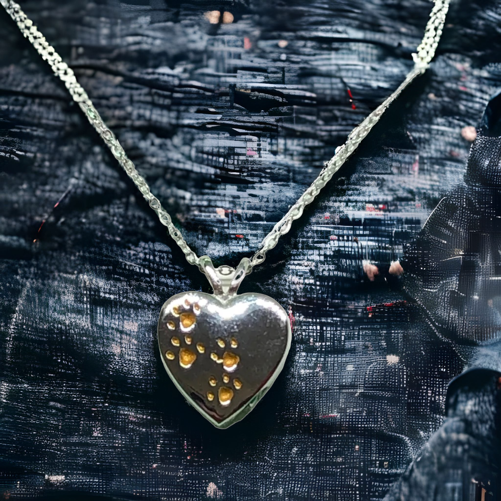 Necklace heart shape deals