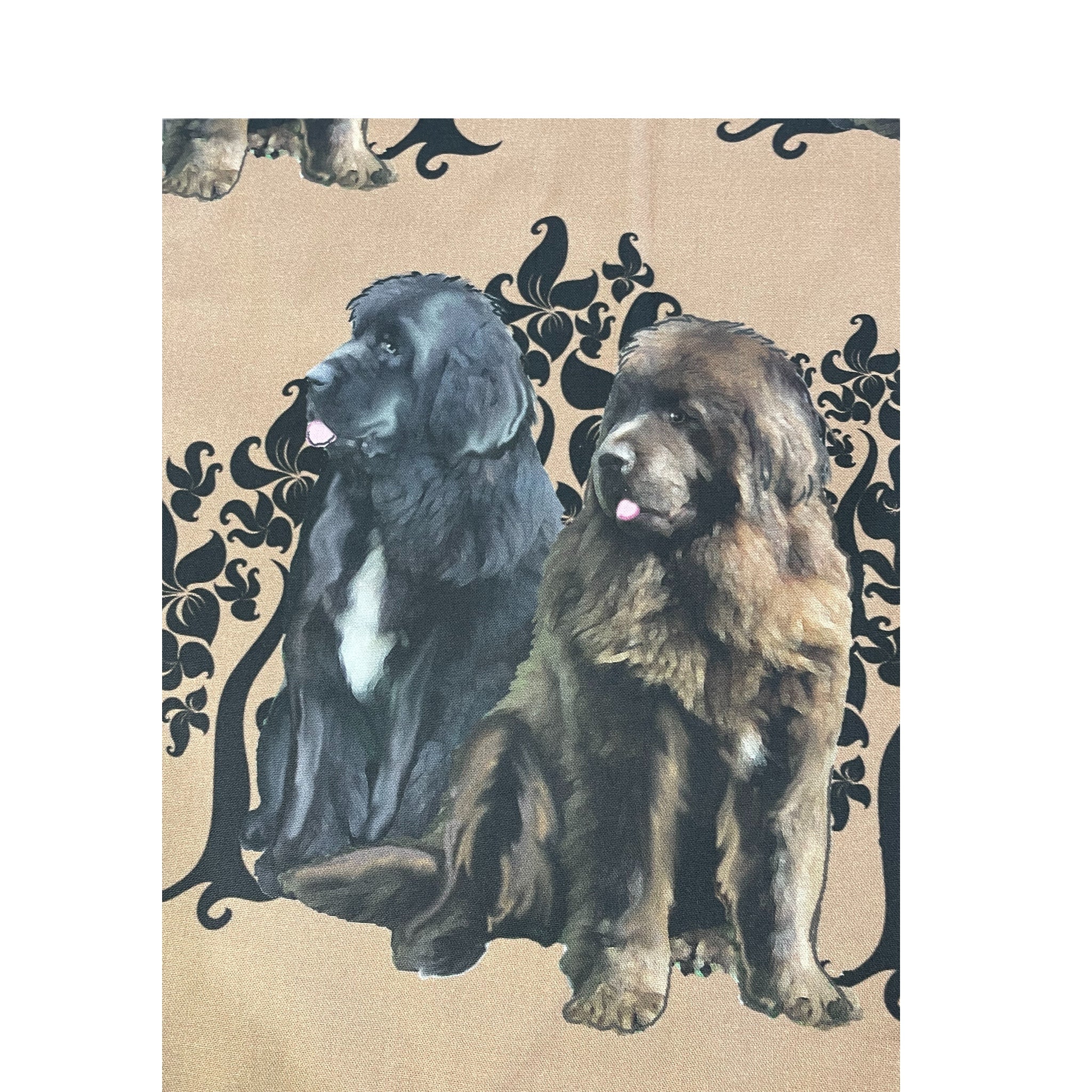Tote Bag - Newfoundland Dog Print