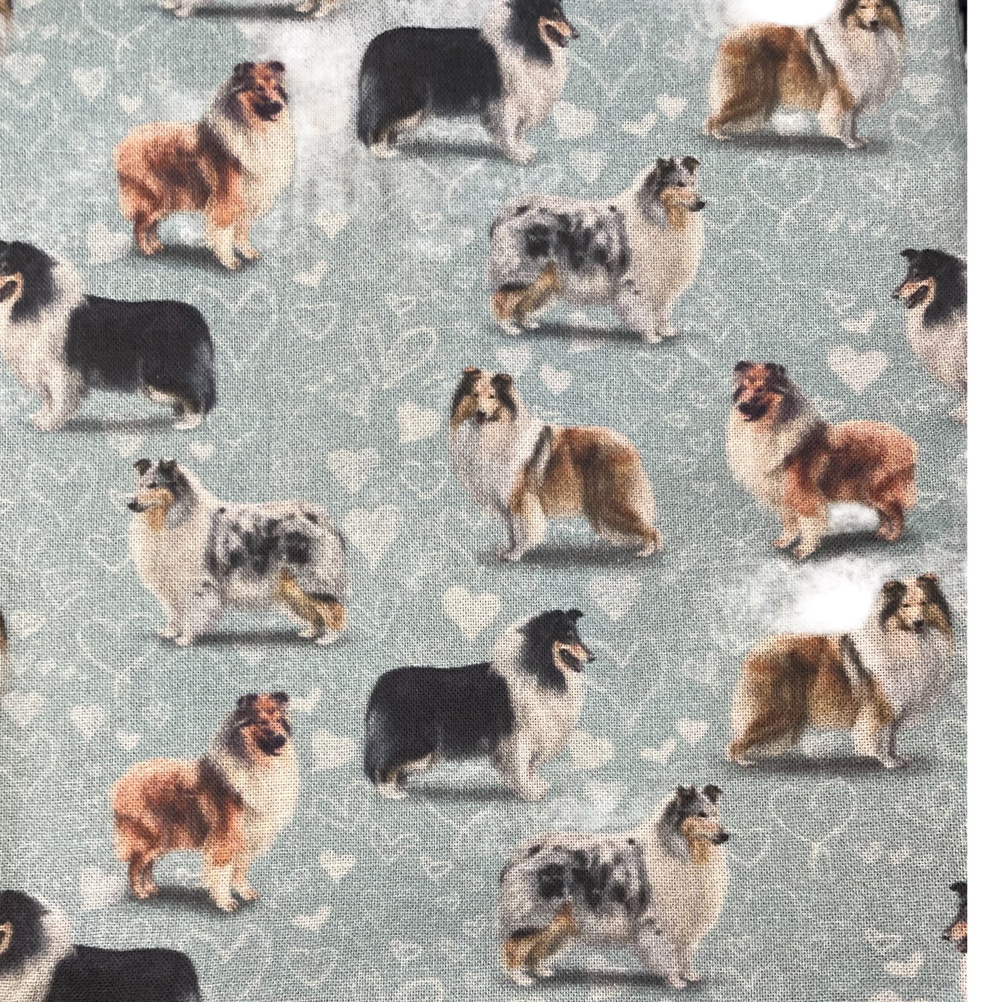 Tote Bag - Sheltie Print - Shetland Sheepdog