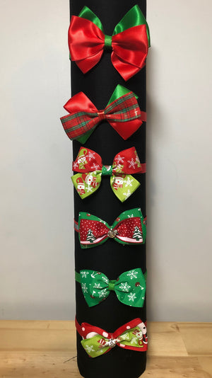 Pet Christmas Bow Ties-have your pampered pet join in the Christmas festivities, without needing to wear a whole outfit. (Teddy not included).