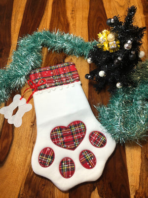 Pet Christmas Stockings- for the pampered pet in your family. (contents not included)